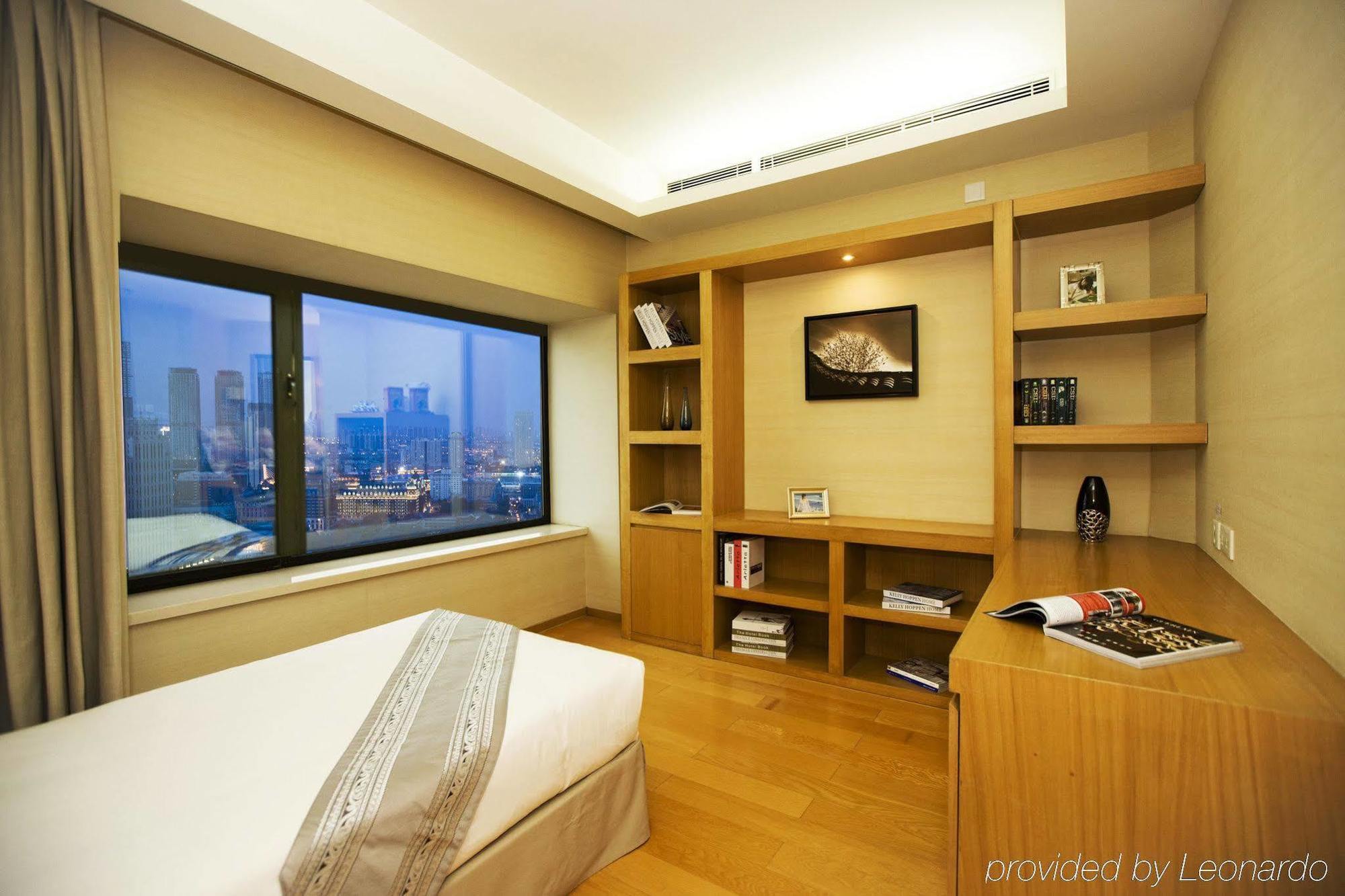 ซอเมอร์เซ็ทอินเตอร์เนชันแนลบิวดิ้ง เทียนจิน Apartment ภายนอก รูปภาพ